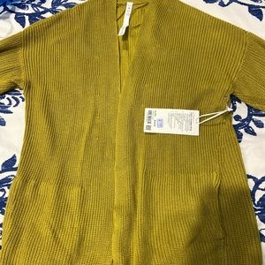 Lululemon Cashlu Sweater Wrap NWT